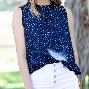 Gibson x Motherchic Boardwalk Swing Tank Polka Dot XS